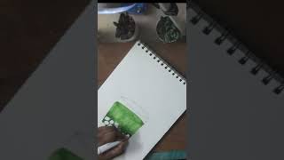 Marker Drawing  Matcha Bubble Tea priyasartwork10 drawing markers markerillustration [upl. by Sillig]