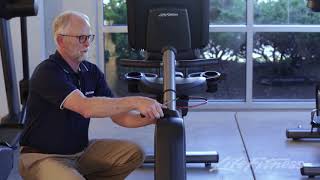 Life Fitness Integrity Recumbent Bike Service Video [upl. by Rosenkranz]