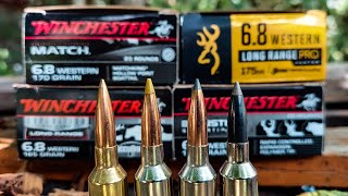 68 Western  100 Yard Ammo Test [upl. by Elaynad341]