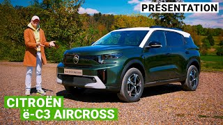 Citroën ëC3 Aircross  un SUV électrique à prix incroyable mais lautonomie est décevante [upl. by Bazil]