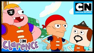 Boat Clarence  Clarence  Cartoon Network  Show for kids [upl. by Atiuqat405]