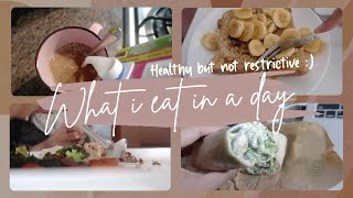 What I Eat In A Day Healthy But Not Restrictive  Iyah Dacer Saturno [upl. by Hayyim]