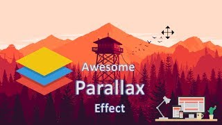 11 Awesome Parallax Example  From CodePen  2017 amp 2018 [upl. by Tnomal]