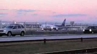 LAN Ecuador 767 takeoff Miami [upl. by Yanaton274]