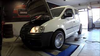 VW Caddy 19 TDI stage 3 chiptuning [upl. by Vina]