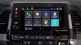 2018 Honda Odyssey How to Update Display Audio Wirelessly [upl. by Modern704]