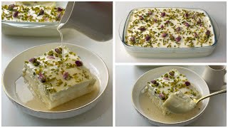 Popular Arabian Dessert Labanese Nights Layali lubnan Recipe 🙂 [upl. by Ire]