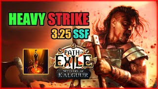 Berserker Heavy Strike SSF  MELEE TIME  Path of Exile 325 [upl. by Shalna]