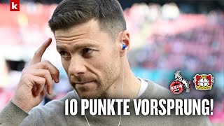 quotDas bedeutet gar nichtsquot Xabi Alonso über den Vorsprung auf Bayern  Köln  Leverkusen 02 [upl. by Acilef]