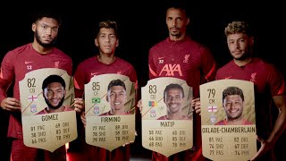 Hilarious FIFA 22 ratings reveal  Ox pranks Matip Firmino and Gomez [upl. by Haney348]