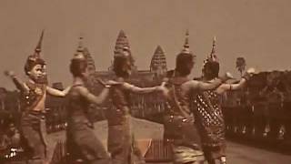 Cambodian Temple Dance 1945wmv [upl. by Patten]