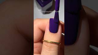 💜Would you wear this💜nails nailpolish naturalnails purplenails nailgoals [upl. by Mella192]