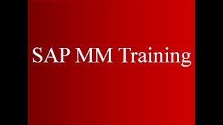 SAP ECC MM Training  Introduction to ERP and SAP MM Video 1  SAP MM Material Management [upl. by Eecal]