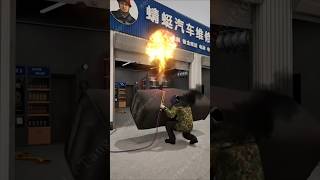 Truck Diesel Tank Blast 😰 shorts 3danimation [upl. by Llehcar]