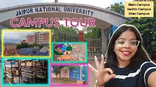 Jaipur National University  Full Campus Tour  Kashish Jain vlog9 [upl. by Valeria]