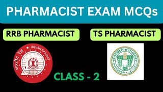 MCQs on RRB PHARMACIST and TS PHARMACIST I HLB Scale explanation I PHARMAPEDIA [upl. by Ahseim958]