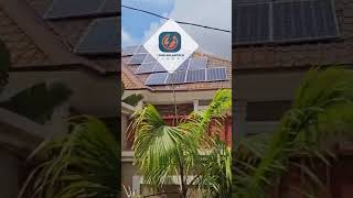 Odihi Solartech Global Panel Installation [upl. by Ennayram]