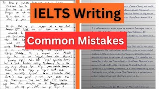 Top Common Mistakes in IELTS Writing  How to Avoid Them [upl. by Aver948]