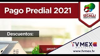 TvMex Presenta  Aprueba cabildo de Cuautitlán Izcalli descuentos en pago de predial [upl. by Lull408]