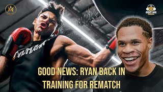 GOOD NEWS RYAN GARCIA IS BACK IN TRAINING TO REMATCH HANEY IN 2025 PROMISES ANOTHER A WHOOPING [upl. by Uol421]