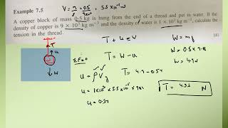 Density Upthrust and Pressure A Levels Physics Lecture 40 [upl. by Pages]