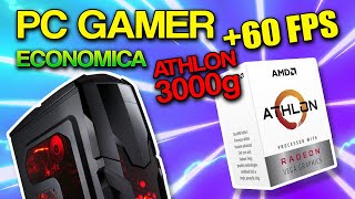 PC GAMER BARATA RYZEN ATHLON 3000g ¿sirve para juegos [upl. by Carlock616]