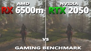 RX 6500M vs RTX 2050 Gaming Benchmark  MSI Bravo vs Asus TUF Gaming Test  rx6500m rtx2050 [upl. by Rumery]