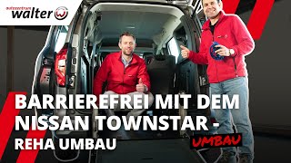 Barrierefrei reisen im Nissan Townstar Absenkfahrzeug von MobiTEC [upl. by Lebisor]