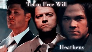 Team Free Will  Heathens VideoSong Request Angeldove [upl. by Llednar342]