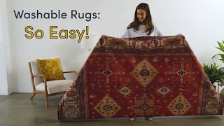 How to Assemble Your Washable Rug  Ruggable [upl. by Spatola]