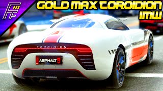 UNDERRATED INTENSITY GOLD MAX Toroidion 1MW 6 Rank 4806 Asphalt 9 Multiplayer feat UERK Finn [upl. by Vitkun779]