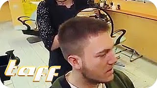 Berlins billigster Friseur  taff  ProSieben [upl. by Nomma]