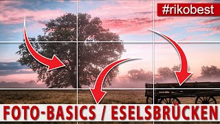 Foto Basics  3 Eselsbrücken für Fotografie Anfänger und deren Bedeutung  Fotografieren lernen [upl. by Simmie]