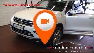 VW Touareg Installation Service Radarwarner  Radar detector  Detecteurs de Radar [upl. by Tsenre]