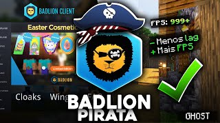 COMO INSTALAR O BADLION CLIENT PIRATA SEM ERRO ATUALIZADO 2024 [upl. by Adella]