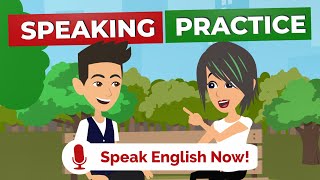 Speak English with me  English Speaking Practice with Listen and Answer Method [upl. by Halyahs]