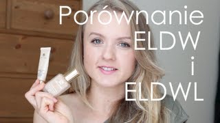 Porównanie Estee Lauder Double Wear  Light plus demonstracja [upl. by Keldah]