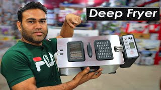 সবধরনের ভাজা পোড়ায় ইলেকট্রিক ডিপ ফ্রাইয়ার  Deep Fryer  Best Quality Stainless Steel Deep Fryer [upl. by Reg]