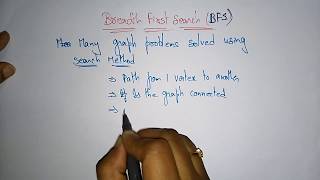 Breadth First Search algorithm  BFS  Design amp Algorithms  Lec29  Bhanu Priya [upl. by Atsahc496]