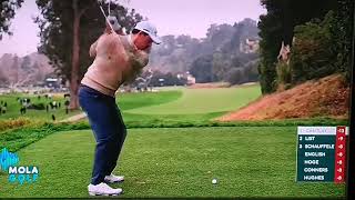 Patrick Cantlay Swing at Genesis Championship 2024 [upl. by Nho]