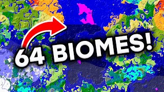 ALL BIOMES At Spawn Seed For Minecraft Bedrock 121 [upl. by Simmonds]