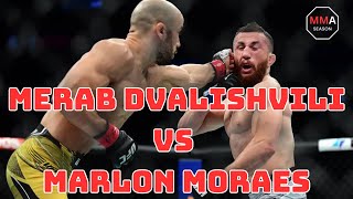 Merab Dvalishvili vs Marlon Moraes Highlights  ufc ufc298 mma fightnight merabdvalishvili [upl. by Aneeram]