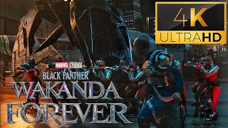 quotOkoye Vs Dora Milajequot Deleted Scene 4K Ultra HD  Black Panther Wakanda Forever 2022 [upl. by Zeni]