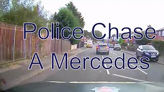 Dashcam UK Police chase through Farnworth Bolton UK [upl. by Drofdarb]