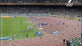 Athens 2004 Mens 4x400m relay final [upl. by Hajidak]