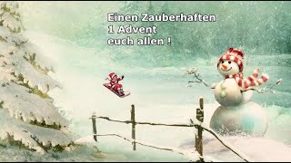 Liebe Adventsgrüße  🎄 Ich wünsche dir einen Schönen 1Advent  Adventsgrüße Whats AppGrüße  🎅 [upl. by Ahkihs774]