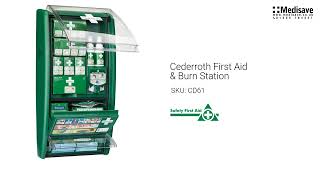 Cederroth First Aid Burn Station CD61 [upl. by Domonic]