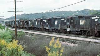 THE RAILROAD TIME CAPSULE NS WILLIAMSON TO BLUEFIELD WVA LATE 80S [upl. by Nedrah]