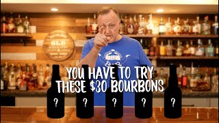 You NEED to try these 30 bourbons  UNDERRATED [upl. by Relyhcs634]