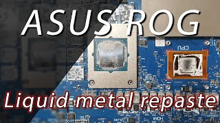 Repasting Asus ROG Strix Scar 15 G533 [upl. by Earl201]